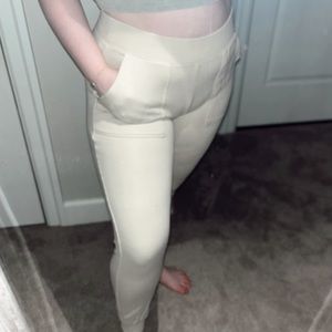 Tan jogger sweatpants